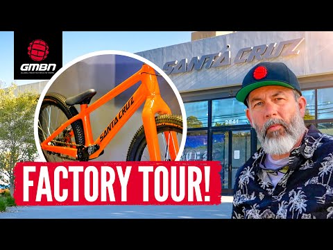 Is This The Coolest Bike Brand In The World? | Santa Cruz Bicycles Factory Tour
