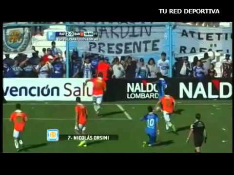 Torneo de Transición - Fecha 11. Atlético Rafaela 2 - Banfield 2