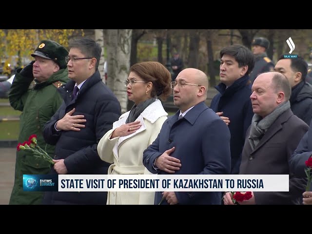 Қозоғистон Президенти Давлат ташрифи билан Россияда