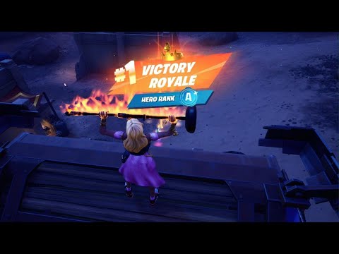 *NEW* PROMENADE SKIN IN FORTNITE PS5 + A VICTORY ROYALE WIN! (SOLO)