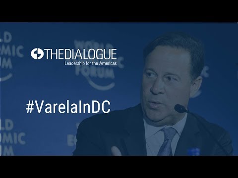 A Conversation with Juan Carlos Varela, President of Panama Video