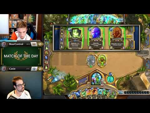 BoarControl vs Casie - Hearthstone Grandmasters Europe S2 2019 - Week 2
