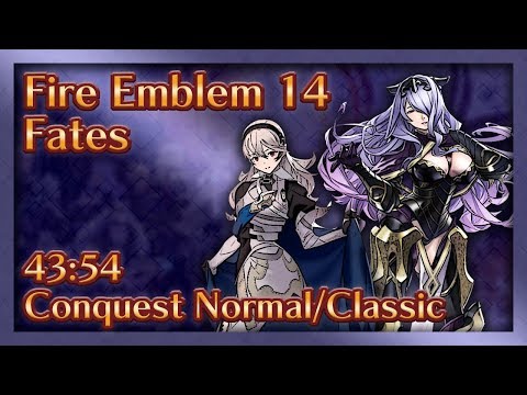 Fire Emblem 14 Fates: Conquest Ex-WORLD RECORD - 43:54