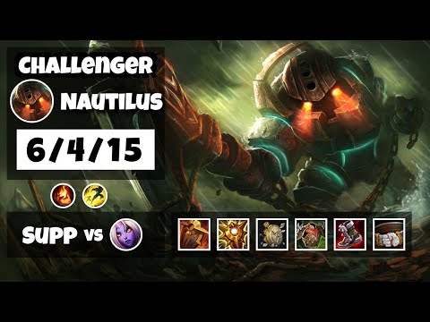 Nautilus Challenger Gameplay S11 Replay 11.6 Support (6/4/15) - NA