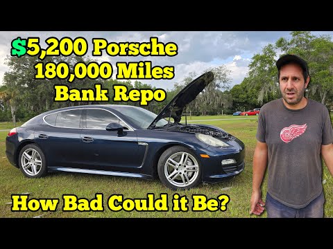 Thumbnail for I Paid $5,200 for this Mechanically Totaled Porsche. Here’s What it Cost to Make it Roadworthy... by Porsche Panamera