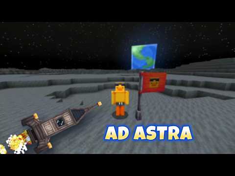 Minecraft's Best SPACE Mod!! (Ad Astra) (1.20.1)
