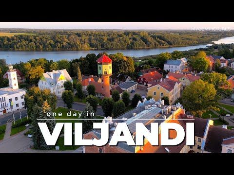 ONE DAY IN VILJANDI (ESTONIA) | 4K 60FPS | Look how beautiful this place is!