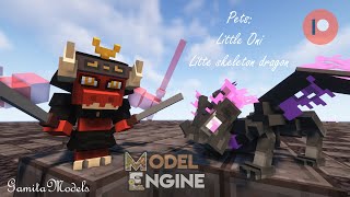 Pets: Oni Samuray and Skeleton Dragon: Mcpets & Modelengine