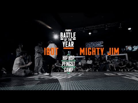Ibot vs Mighty Jim | 1vs1 Top 32 | Hip Hop Pfingstcamp X Snipes BOTY CE 2019