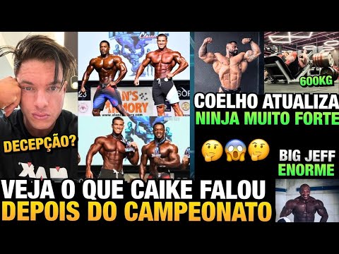 CAIKE FALA APÓS DERROTA POLÊMICA E MANDA RECADO - COELHO SHAPE ATUAL - NINJA INSANO E MAIS
