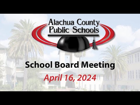 School Board Meeting 4-16-24