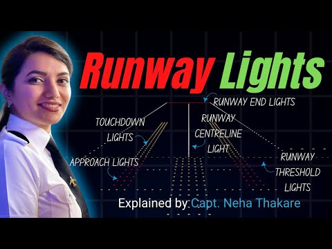 Runway Lights Explained: What They Mean & How Pilots Use Them (Detailed Guide) by Capt. Neha Thakare