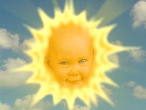 Teletubbies classic kid cartoon in English/ episode Ned bicycle