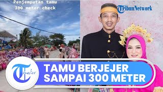 Viral Pernikahan Gadis dengan Mahar Fantasis, Nilainya Mencapai Rp 5 M, Tamu Berjejer 300 Meter