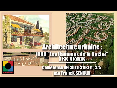 , title : 'HISTOIRE DE L'ARCHITECTURE Urbaine, 1960 Les Hameaux de la roche, n°3/5'