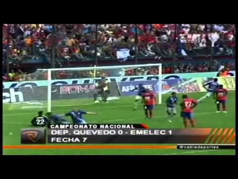 Dep. Quevedo 0 - Emelec 1