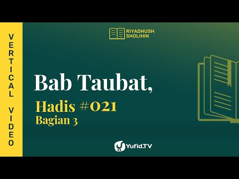 Kitab Riyadhus Shalihin Chapter 2 Hadith 21 Part 3 - The Fruits of the Honesty of the Companions ...