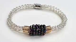 Beginner Viking Knit Bracelet EASIER THAN IT LOOKS