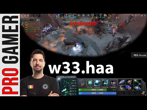 PRO Dota 2: w33.haa - Outworld Devourer (midlane) Gameplay