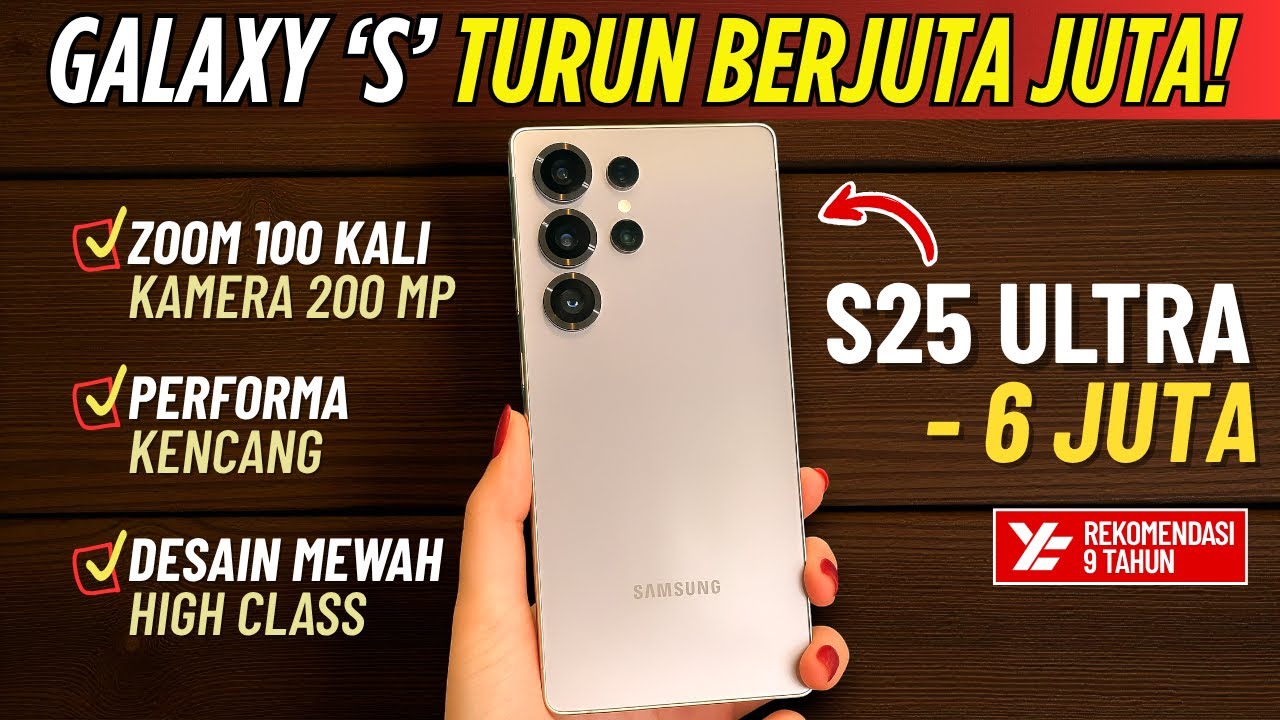 Waktunya Sikat‼️ 5 HP SAMSUNG GALAXY S TURUN HARGA NOVEMBER 2025