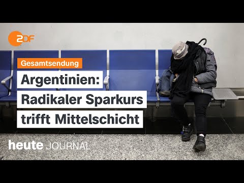 Video Thumbnail: heute journal vom 11.05.2024 Sparkurs in Argentinien, Proteste in Georgien, Kiel feiert Aufstieg