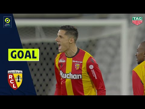 Goal Florian SOTOCA (46' - RC LENS) RC LENS - OLYMPIQUE DE MARSEILLE (2-2) 20/21