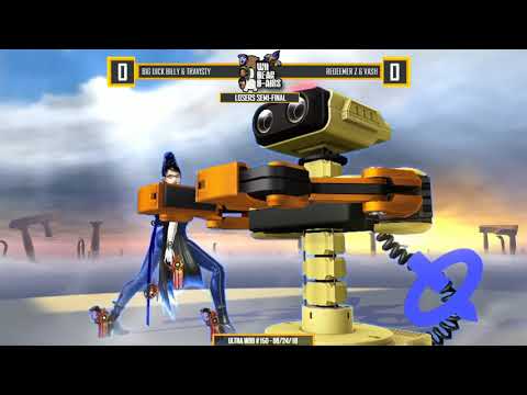 Ultra WBB #150 | Big Dick Billy & Travisty vs Redeemer Z & Vash - Losers Semi-Final - Super Smash Br