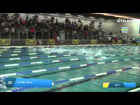 Serie 7 dei 50 Stile Libero  Assoluti Femmine Master - Campionati Regionali Master 2015 VENETO e FR