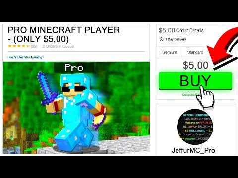 UnspeakablePlays - Hire a Pro Minecrafter for $5!