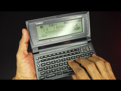 Casio Bussiness Orgainzer (1999) - Retro Tech
