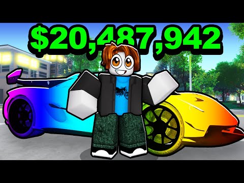 I Pretended To Be A NOOB With The FASTEST CAR In Roblox Driving Empire