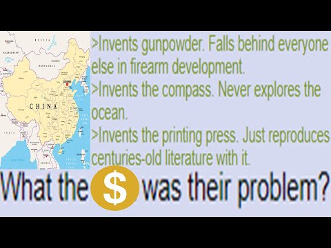 User can't figure out China