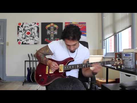 How to play 'Orion' by Metallica Guitar Solo Lesson w/tabs pt1