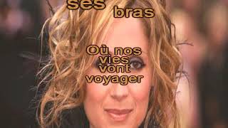 Lara Fabian  Au loin la bas karaoke