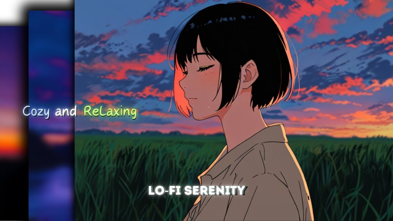 𝐏𝐥𝐚𝐲𝐥𝐢𝐬𝐭 Cozy and relaxing lofi songs 🌇/ Lofi chill melodies - Lo-fi serenity
