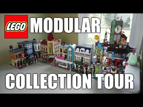 My LEGO Modular Collection Tour!