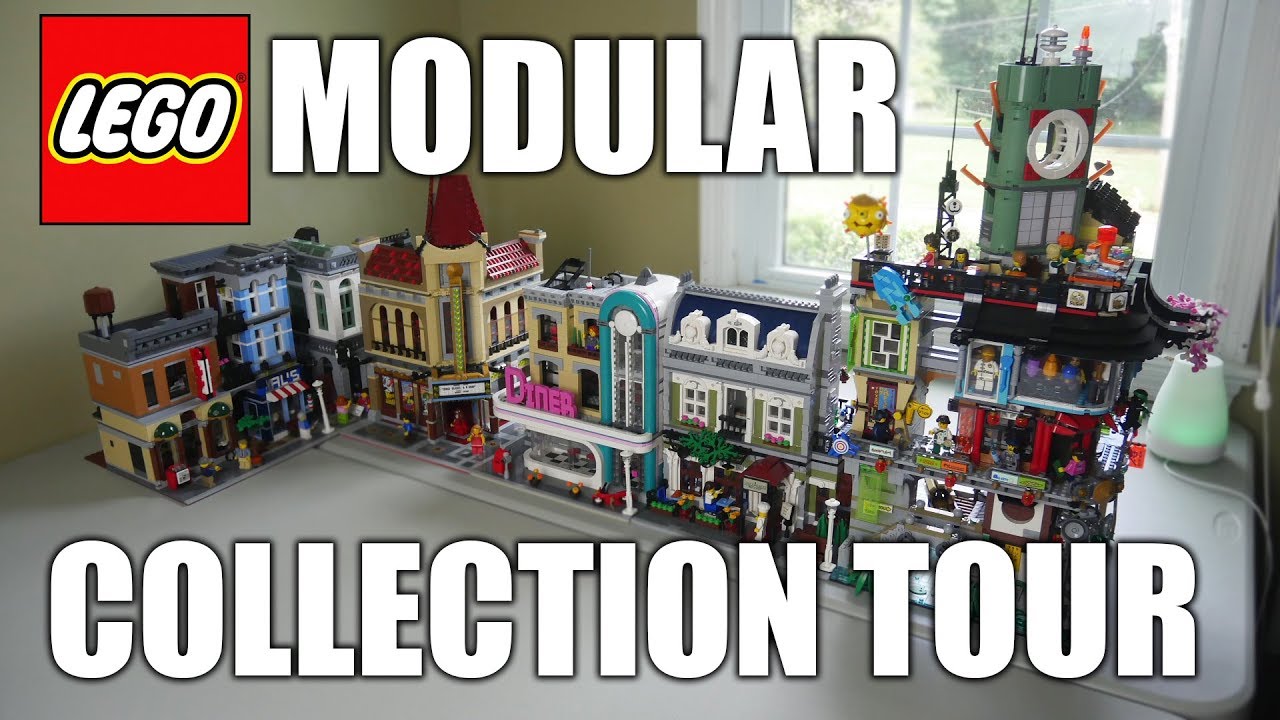 My LEGO Modular Collection Tour!