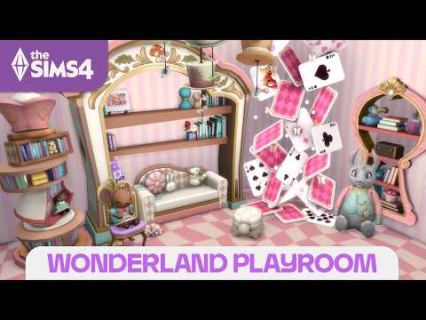 The Sims 4 Wonderland Playroom Kit: Build & Buy Overview