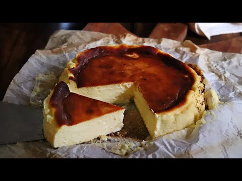 Basque Burnt Cheesecake | La Viña Original Recipe - CUKit!