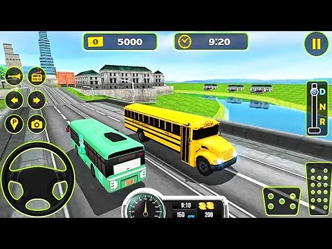 City Coach School Bus Driver Simulator 2019 - Best Android Gameplay