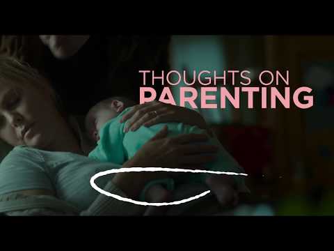 Thumbnail of the video: "Charlize Theron's Thoughts on Parenting"