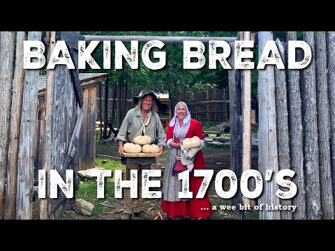 Baking Bread in the 1700's with Master Baker Jeff Pavlik | Wood-Fired Oven | Living History