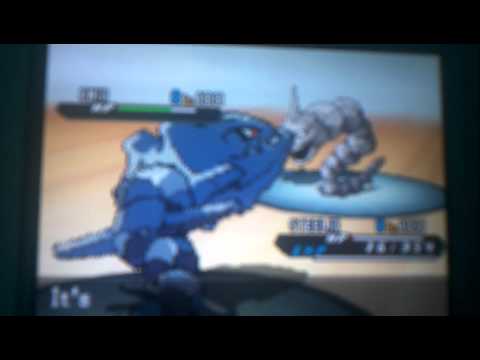 Pokemon Black 2 Steelix vs.Onix