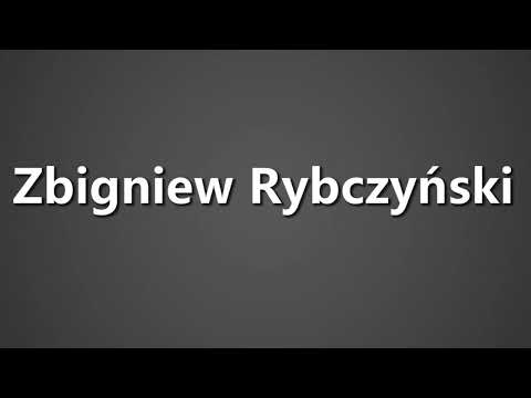 How To Pronounce Zbigniew Rybczynski