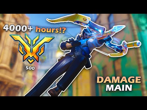 4000+ HOURS OF HANZO - TOP 500 RANK | Overwatch 2 Highlights #surefour #overwatch2 #hanzo