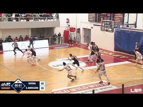 Highlights Basket Ravenna - La T Tecnica Gema Montecatini 9 febbraio 2025