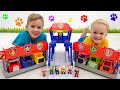 Vlad Y Niki PAW Patrol Camiones De Juguete Misión De Rescate