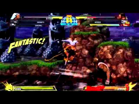 MVC3: Fanatiq (Mag,Storm,Sent) - Combofiend (Wesker,Spencer,Phoenix)