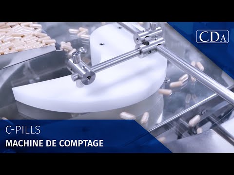 Compteuse de gélules - comprimés semi automatique C PILLS