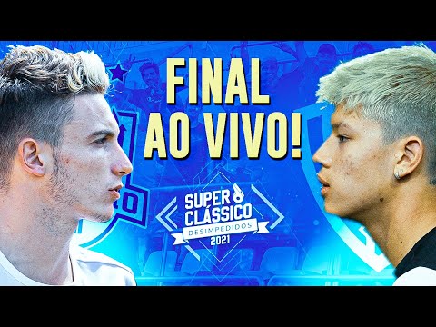 FINAL DO SUPERCLÁSSICO AO VIVO! - TIME JUNINHO X TIME VITOR LO